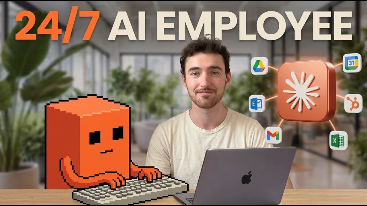 Comment j'ai fait un employé IA 24/7 avec Claude (tâches planifiées et boucles)